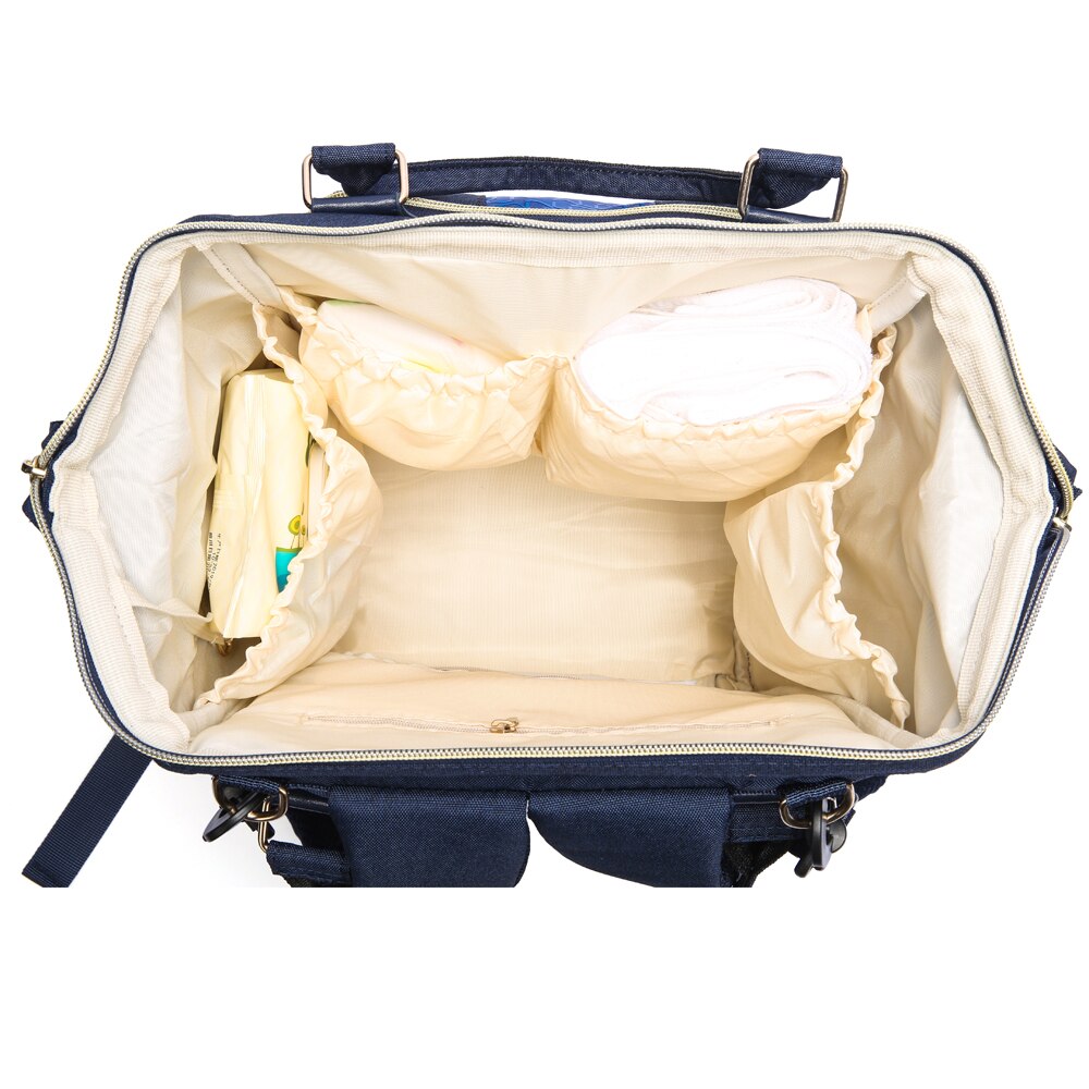 Bleiepose usb oppvarmingsflaske varmere mamma bleie ryggsekk stor kapasitet mumie bag til vinterreiser