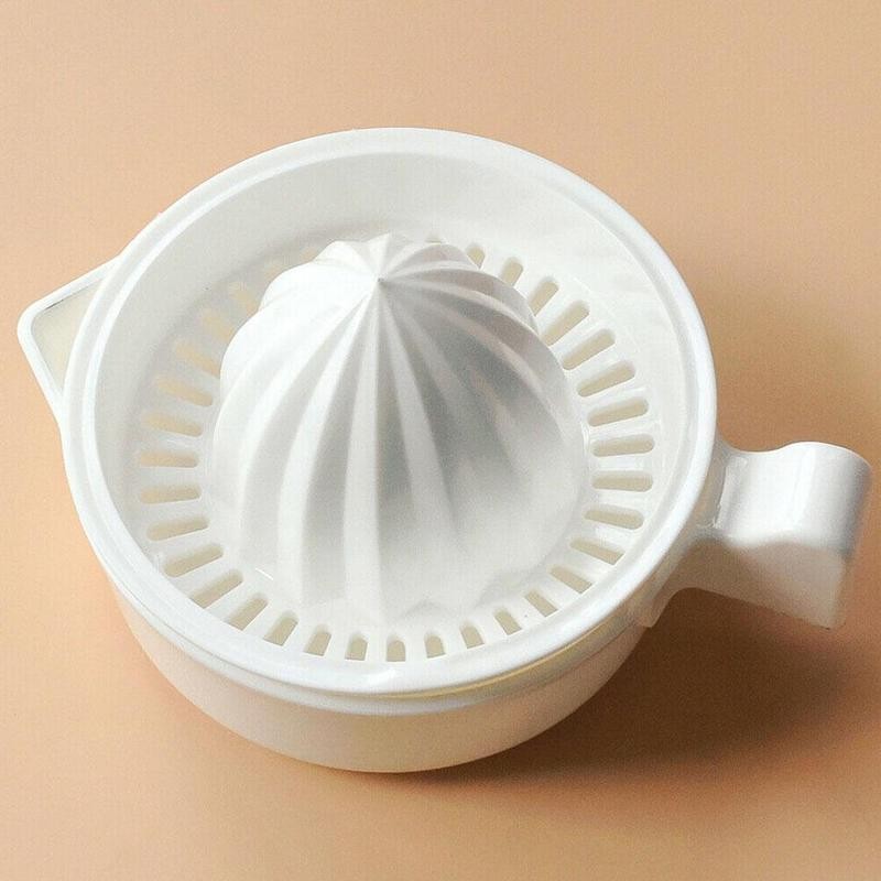 1pcs Lemon Press Manual Lemon Juicer Plastic White Juicer Juice Machine Kitchen Accessories Fruit Citrus Press Home Lemon F3J6