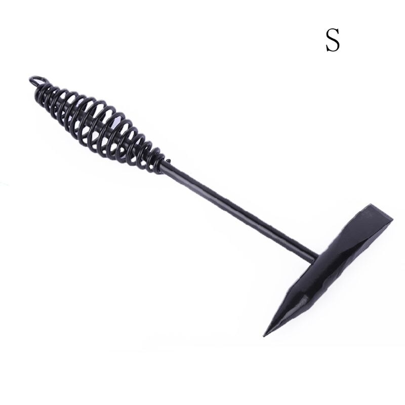 Welding Chipping Hammer Spring Handle Shock Absorption 2 Heads Slap Clean Tool: Default Title