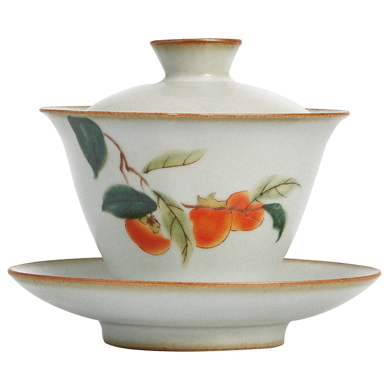 Traditionelle kinesiske tekopper porcelæn vintage hvid keramisk tekop og underkop sæt med infuser xicara køkkenudstyr  eb50cb