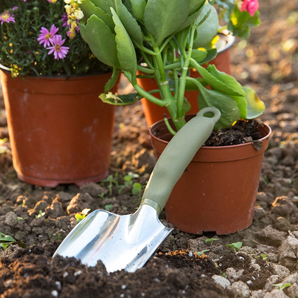 Stainless Steel Trowel Gardening Potting Soils Scoop Mini Flower Shovel Gardening Small Shovel Hand Tool Kids Spade Tool