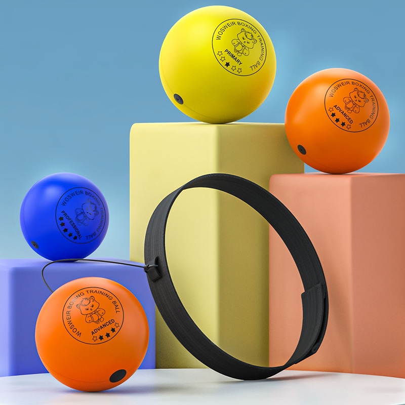 Neue Boxen Speed Ball Kopf-montiert PU Punch Ball MMA Sanda Training Hand Auge Reaktion Gym Sandsack Muay Thai boxeo Weichen Ball