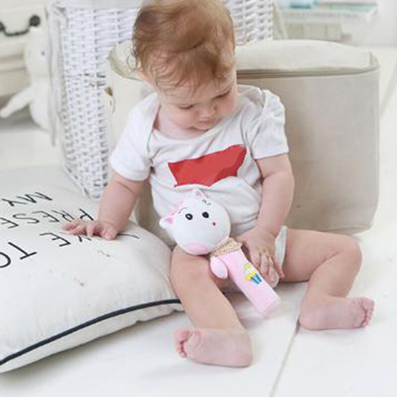 Kawaii Baby Spielzeug Plüsch Puppe Rasseln Elefanten Und Katze Ton Hand Pädagogisches Kid Cute Stuff Kind Tiere