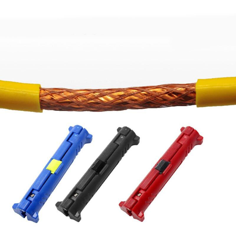 1pc Multifunctional Wire Stripper Cable Cutter Pen Knife Portable Rotary Coaxial Cutter Wire Stripper Pliers Tool wire harness