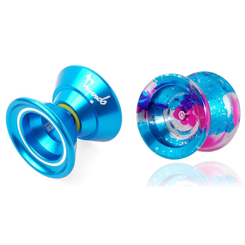MAGICYOYO 2 Set Metal Magic Yoyo, N5 &amp; Y01: Default Title