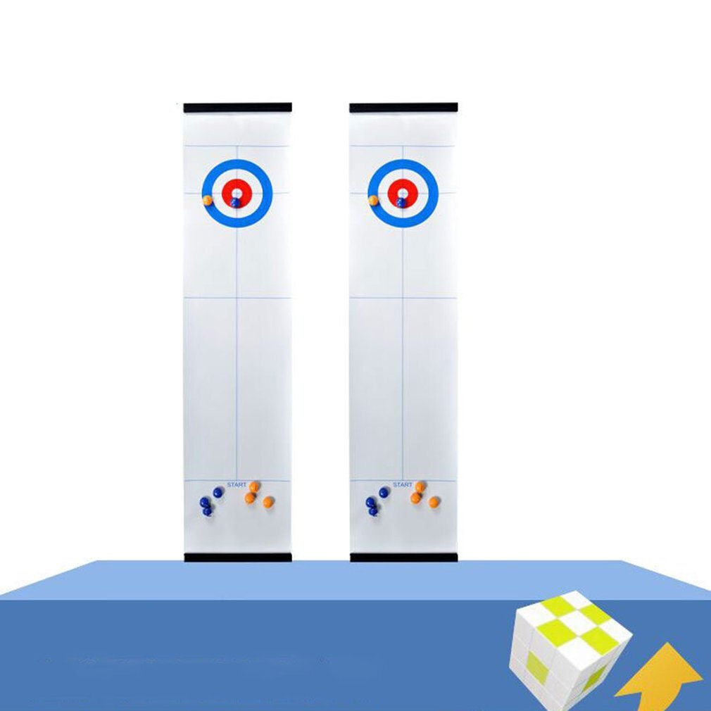 Tafel Mini Curling Bal Plastic Bal Kinderen Educatief Speelgoed Interactieve Spelletjes Volwassen Decompressie Speelgoed