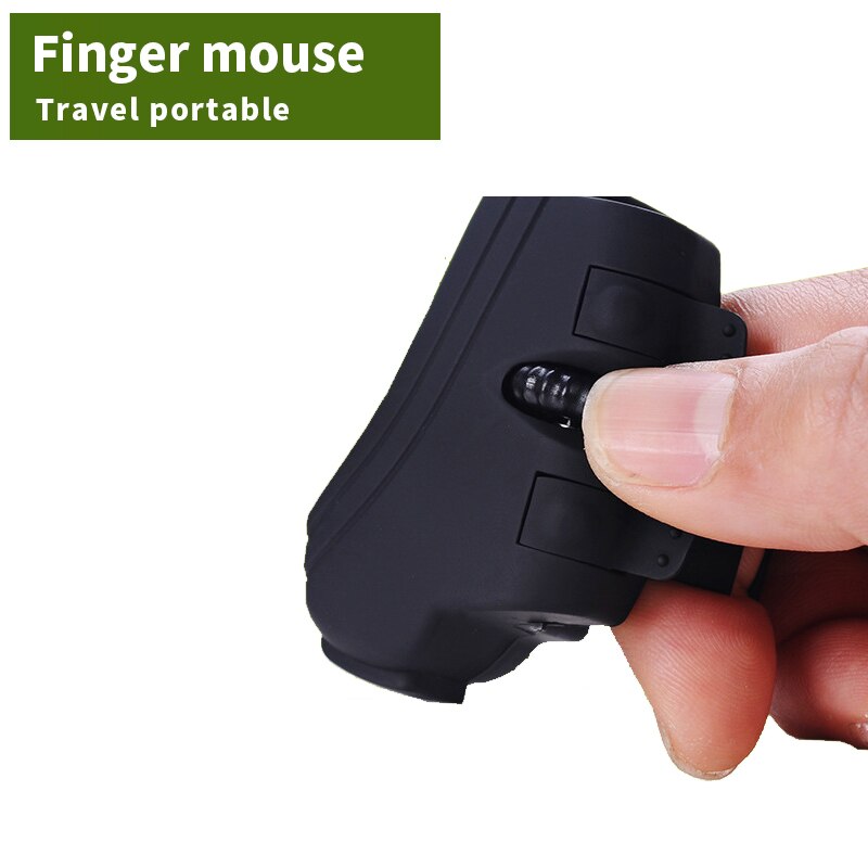 Mini Finger PC Mouse 2.4G Wireless USB Optical Ring Mice For Laptop Wired Wireless Portable Finger Ring Mouse