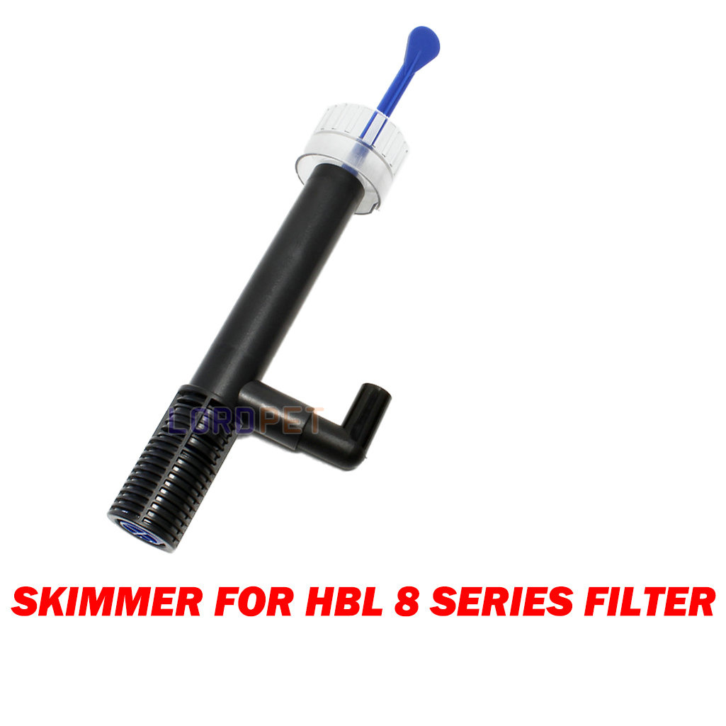 SunSun – filtre à cascade avec écumoire 500l/h, réservoir de 20 à 40cm, filtre de poisson à plusieurs étages 6W, débit réglable HBL801: skimmer