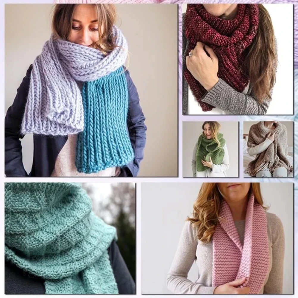 Telaio per maglieria rettangolare e rotondo - Strumento per tessitura fatto a mano fai-da-te per cuciture di sciarpe, maglioni, cappelli e scialli