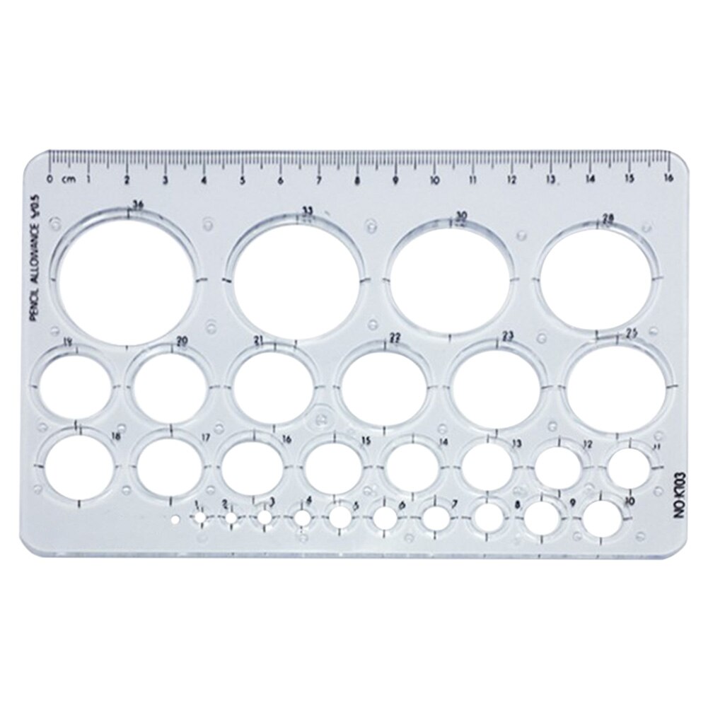 Drafting Tool Furniture Drawing Ruler Portable Practical Architectural Template House Plan Stencil Architect Geometric Measuring