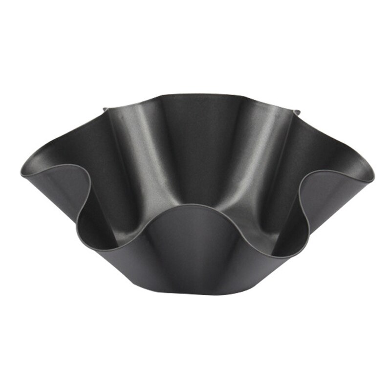 1Pc 6 Inch 8 Inch Non-stick Carbon Staal Tortilla Slakom Bloemvormige Bakplaat gerechten Pastry Tool Keuken Gereedschap