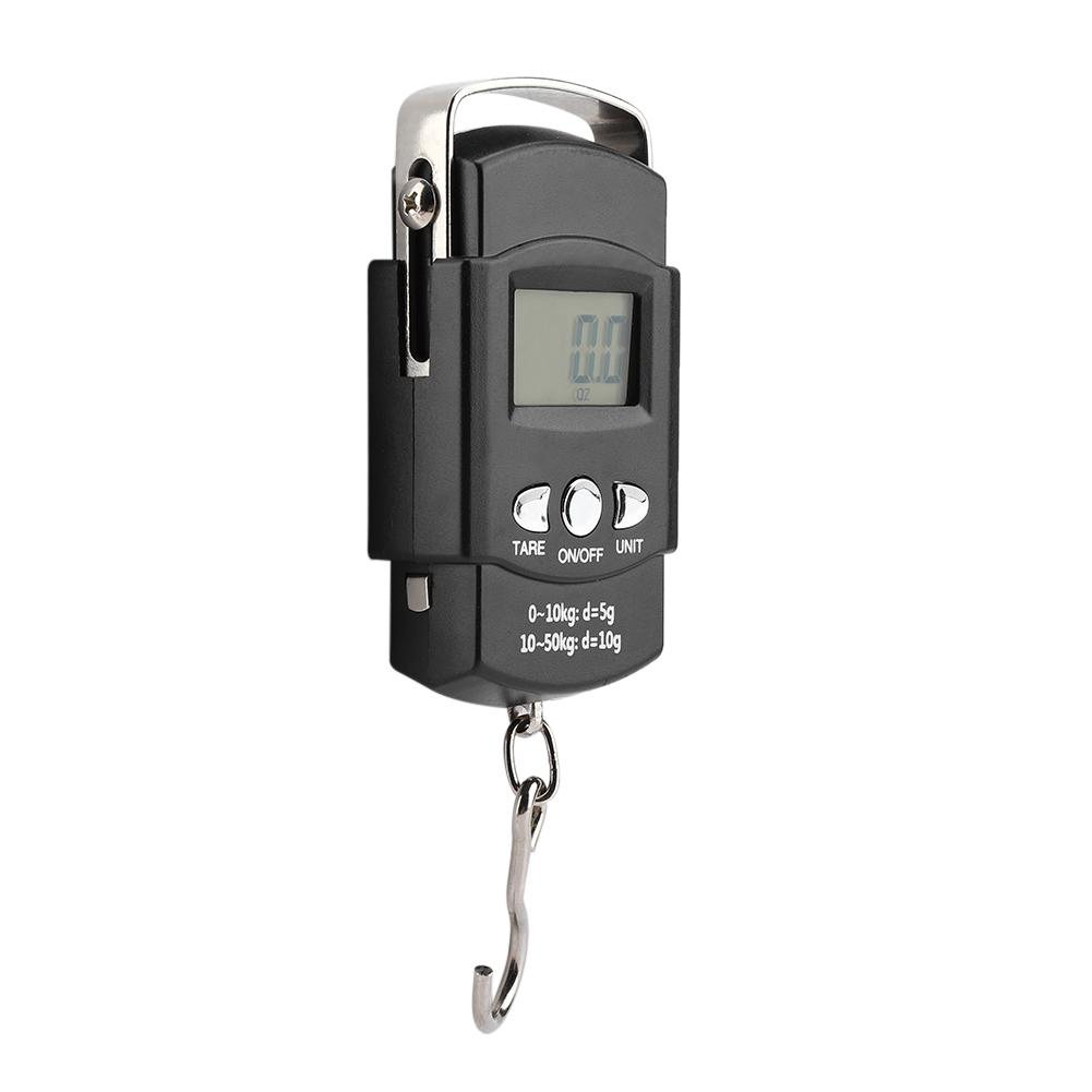 50KG/10G Digital Handy Pocket Weight Hook Scale 1pc Electronic Hanging Fishing Luggage Balanca Portable Mini