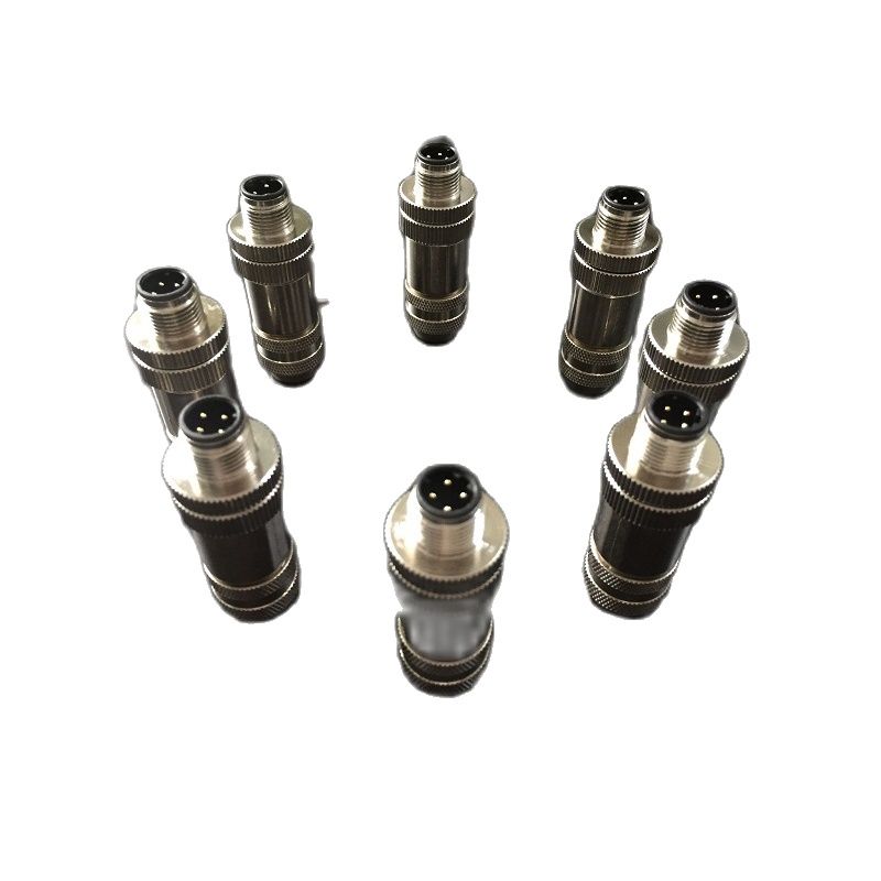 M12 Four-plug Ethernet Air Connector Profinet Conn... – Grandado