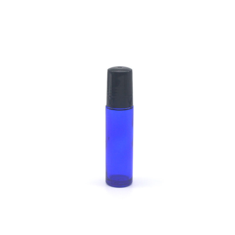 Echantillon de parfum vide 1ml 2ml 3ml 5ml 10ml bouteille en verre roulé bouteille à rouler bleu huile essentielle 1 pièce: 10ml