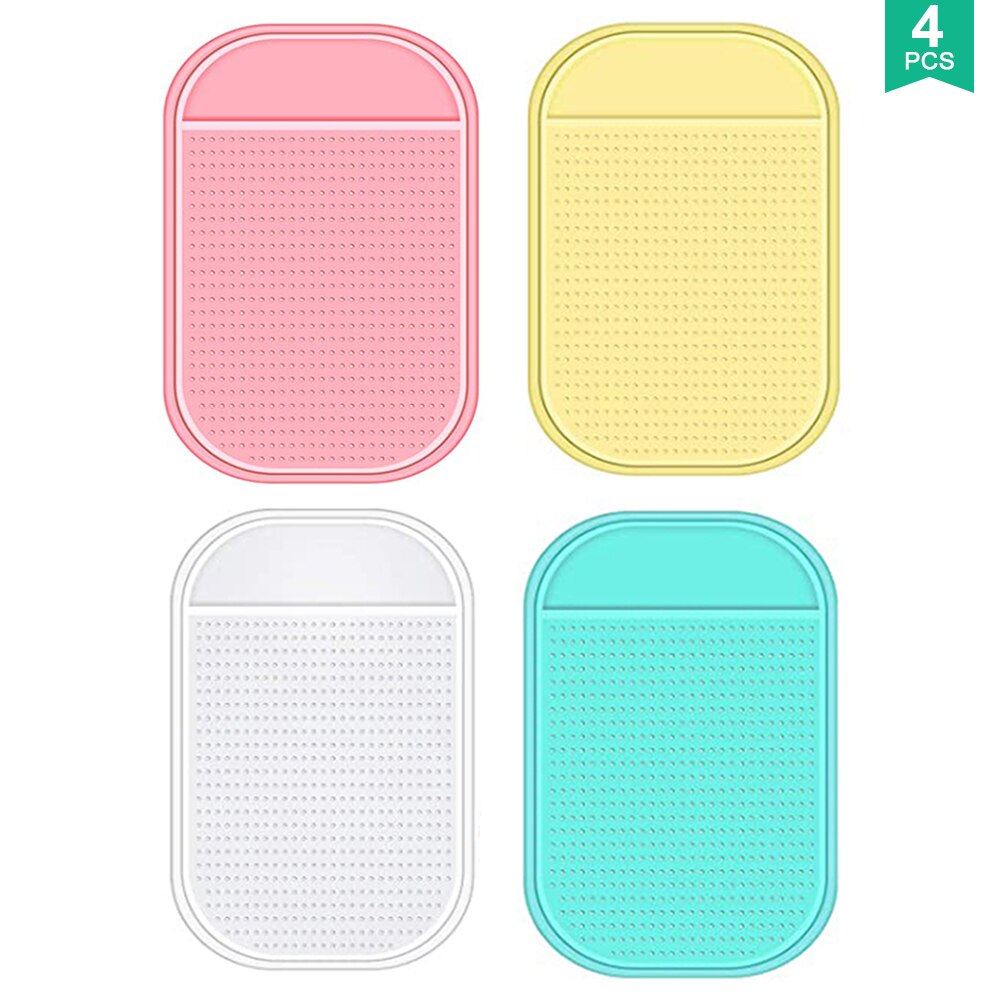 2/4/6 Stck Anti-Unterhose Klebrige matt Diamant Malerei Werkzeuge Tablett Nicht-Unterhose Matte Halfter für halten fach Diamant Stickerei Zubehör: 4 Stck mischen Farbe B