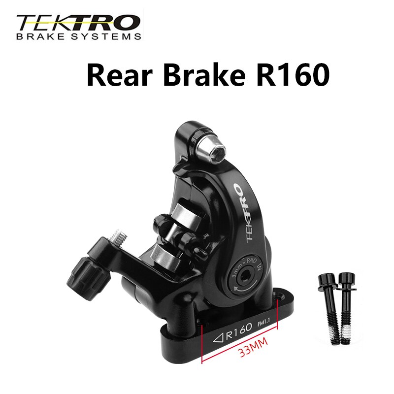 TEKTRO MD-C550 Road Bike Brakes Dual Piston Cable Caliper 160/140mm Road Bike Line Pull Brake Mechanical Bilateral Braking