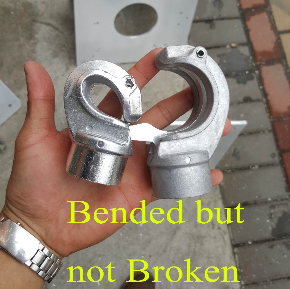 Aluminum Casting clamp for Scaffold work platform quick release claw