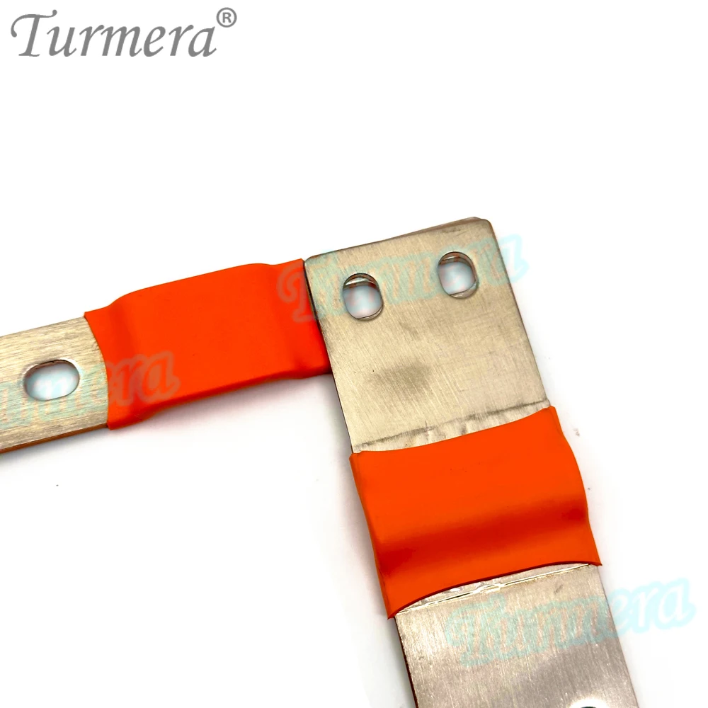 Turmera 12V 24V 48V Lifepo4 Batterie flexibel Sammelschiene Kupfer Verbindungsloch zu See 80mm 2mm 400A Pro 280Ah 320Ah Lifepo4