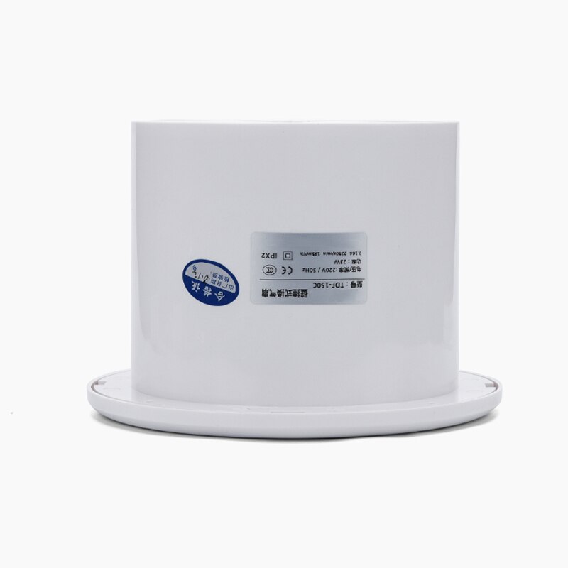 4/6 inch electric Plastic air vent cover bathroom ceiling wall exhaust ventilation fan grille for round duct pipe 100/150mm 220V