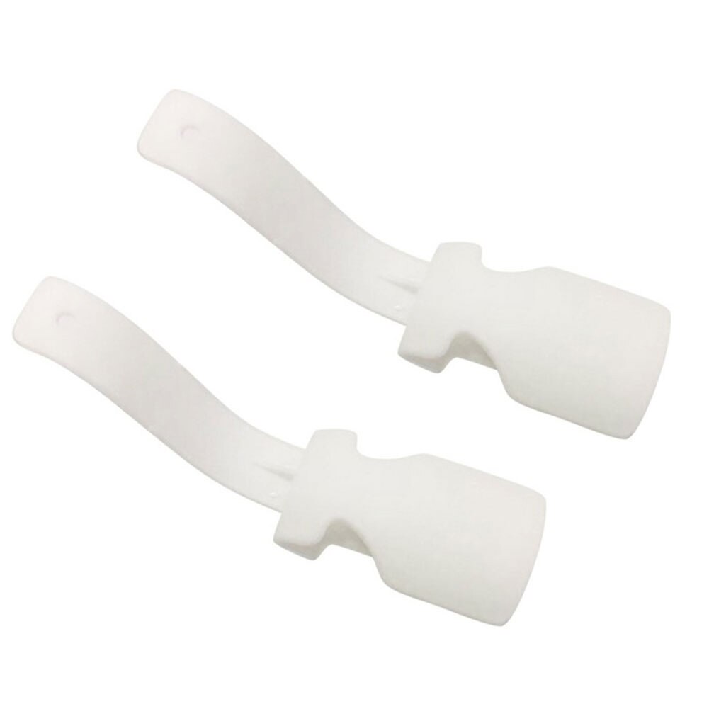 1/2Pcs Portable Lazy Shoe Helper Unisex With Handle Shoe Horn Plastic Easy to Use Sneakers Shoehorn Home Shoes Lifter Tool: White 2pcs