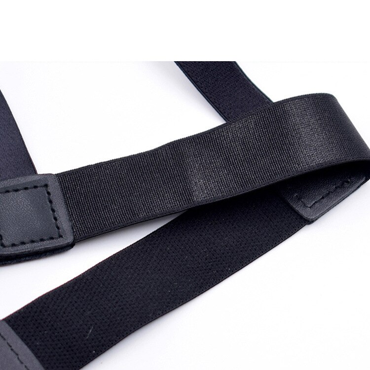 Tirantes desmontables para camisa de hombre, Tirantes multifuncionales para sujetar calcetines, ajustables, con de camisa