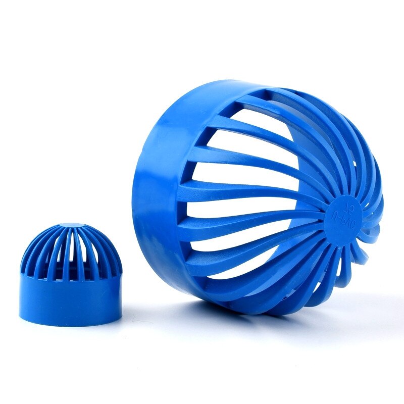 1pcs 20-110mm PVC Pipe Aquarium Tank Vent Cap Permeable Seafood Pool Overflow Filter Isolation Fittings Screen Water Tank Joints