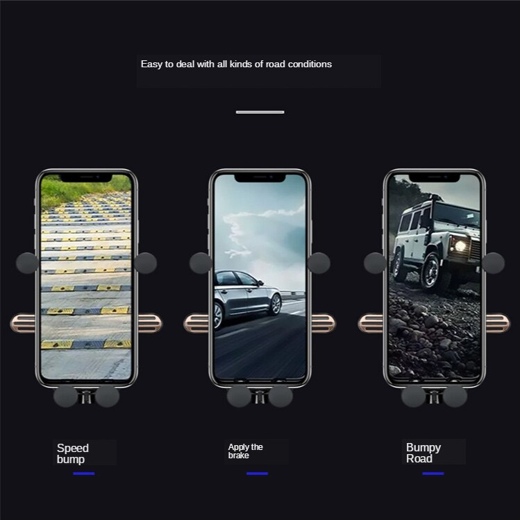 Neue praktisch Auto Inhaber eine Auto Luft entlüften praktisch Halfter Auto Universal- Navigation Schwere Halfter