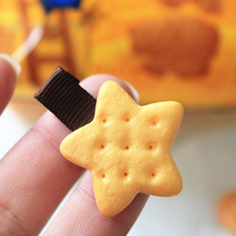 Cookie Haarspeld Haar Clip Haar Ring Elastische Elastiekjes Haar Touw Meisjes Hoofdbanden Haar Banden Kinderen Haarband Haaraccessoires