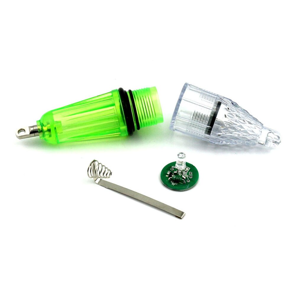 Caméra de pêche 1 pièces led profonde goutte sous-marine pêche lumière 12cm 28.5g couleur-rassemblement noctilucent lampe calamar leurre lampe