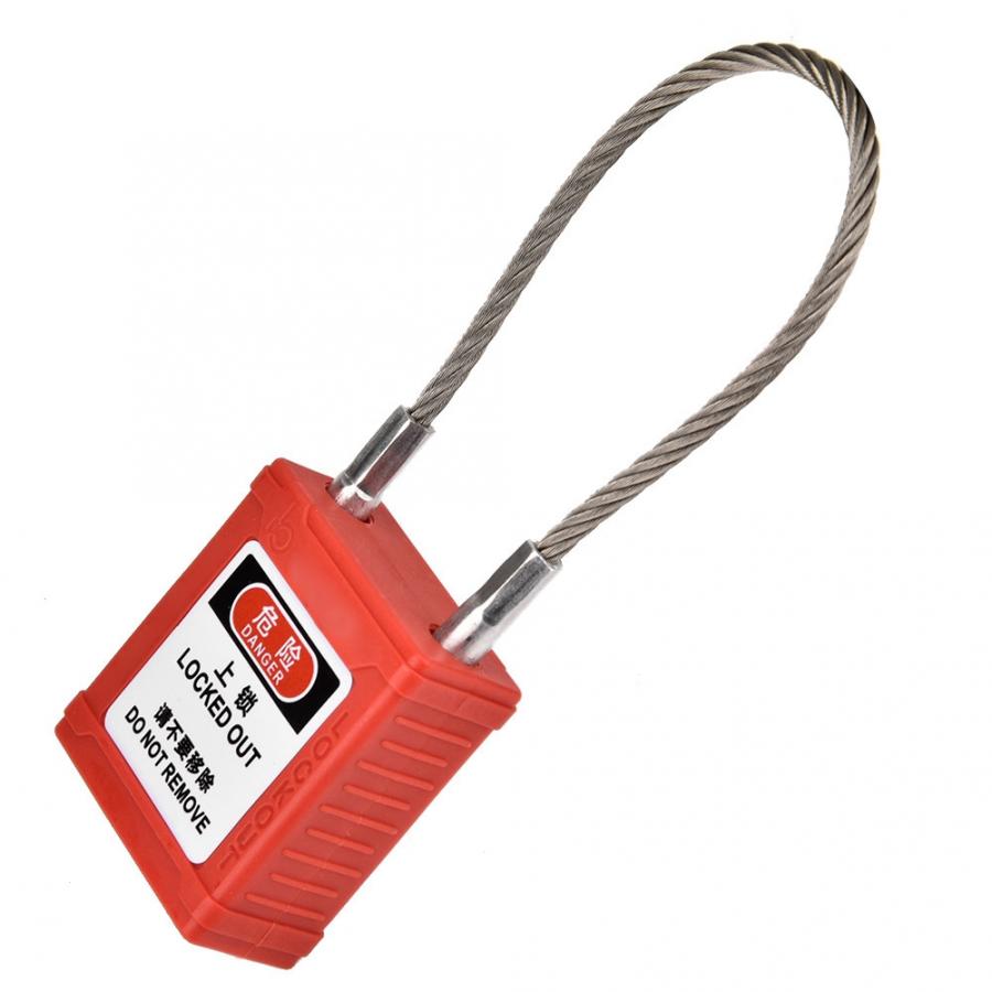 Cerradura Inteligente Anti Theft Lock Engineering Safety Padlock Rope Long Beam Lockout Tag Out Isolation Lock Smart Lock