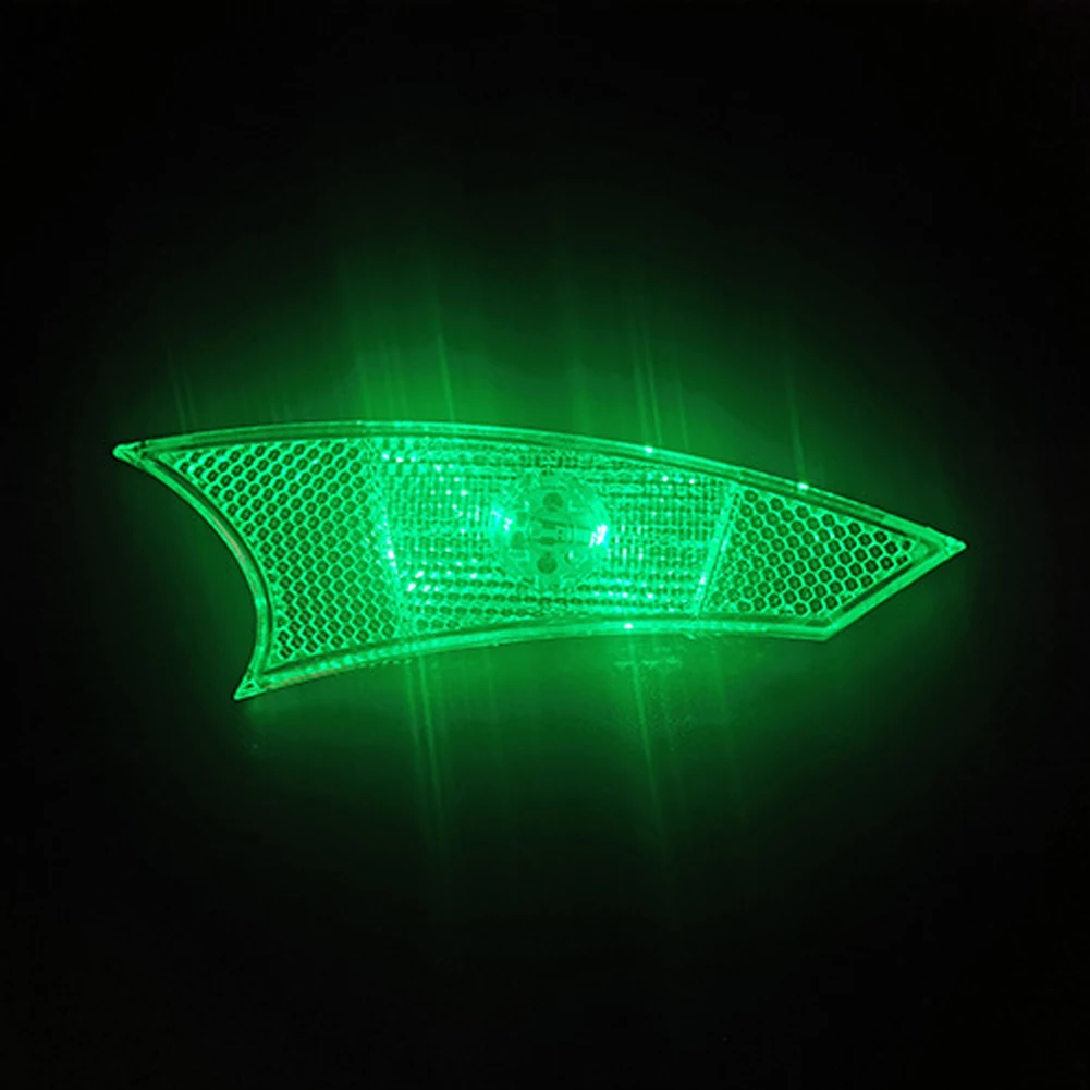 Luces impermeables para rueda de bicicleta, decoración de cuadro de bicicleta de montaña, luces para radios de bicicleta, luces para rueda de bicicleta de conducción nocturna, lámpara de válvula