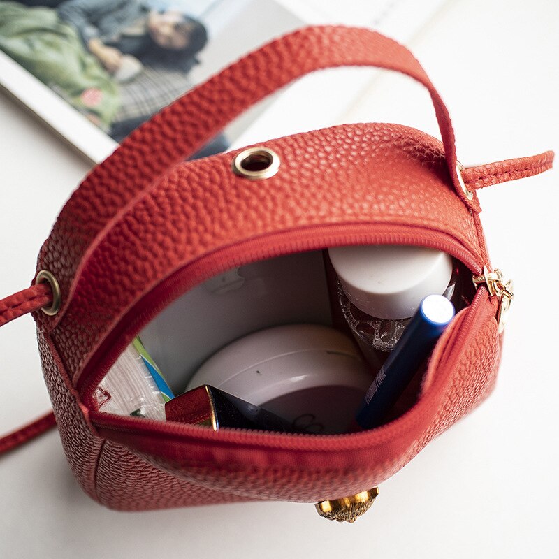 Dames handtas tijgerkop schouder/crossbody tas mini draagbare tas portemonnee lente modellen