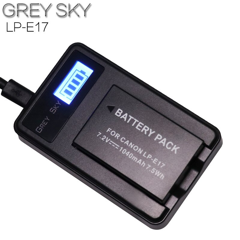 LP-E17 LP E17 LPE17 Rechargeable 1040mAh Lithium Batterie Pour Appareil Photo Numérique Canon EOS M5 M6 200D T6I T6S 750D 760D 77D X8I