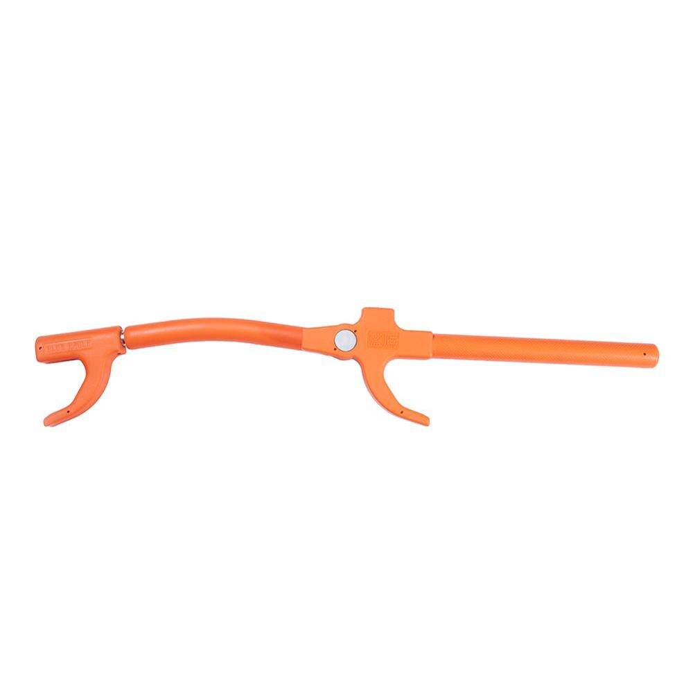 Universal dubbel skydd hög säkerhet rostfritt stål rattlås dourable krok lås: Orange
