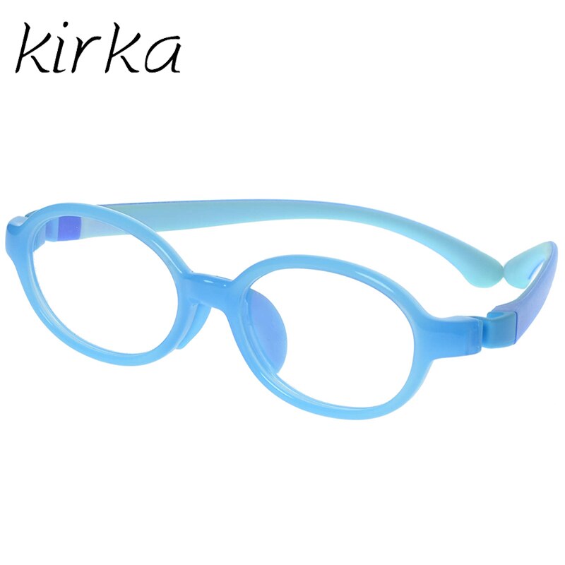 Kirka Optische freundlicher Brille Rahmen TR90 flexibel freundlicher Silikon Gläser Baby Brillen freundlicher Gummi Brille Rosa unisex: 9001C2