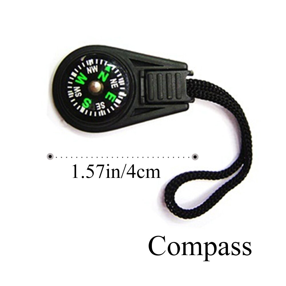 Mini Compass Map Scale Ruler Multifunctional Equipment Outdoor Hiking Camping Survival bussola brujula: Army Green