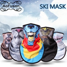 Winter Fleece Ski Scarf . Cycling Snowboard Bandana Headwear Mask Neck Triangle Thicken Warm Windproof Women Men Funny Bibs