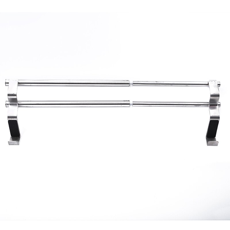 Keuken handdoekhouder uitbreidbare badkamer handdoekstang roestvrij staal opbergrek deurhaak plank badkamer organizer