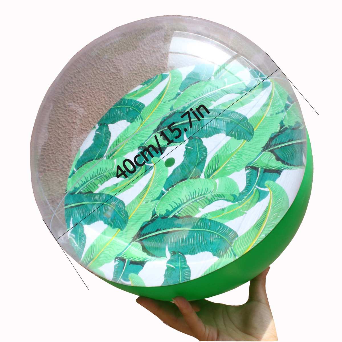 3d frugter pvc oppustelig badebold flerfarvet børn badelegetøj bold barn sommer strand bruser svømme legetøj værktøj tilbehør