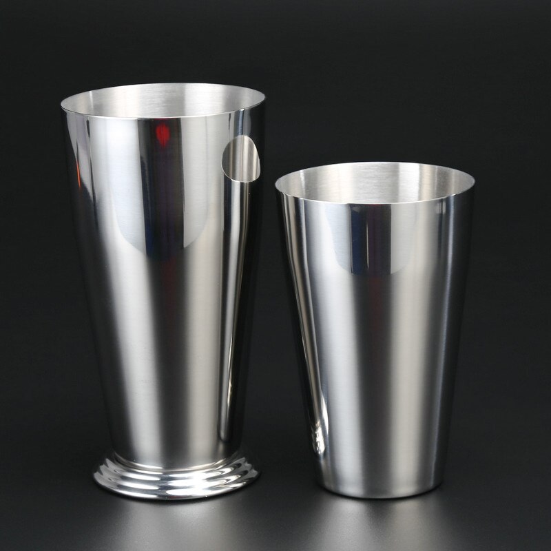 750 Ml Bar Cocktail Shakers Boston Shaker Rvs Met 3 Verschillende Oppervlakte Afwerking