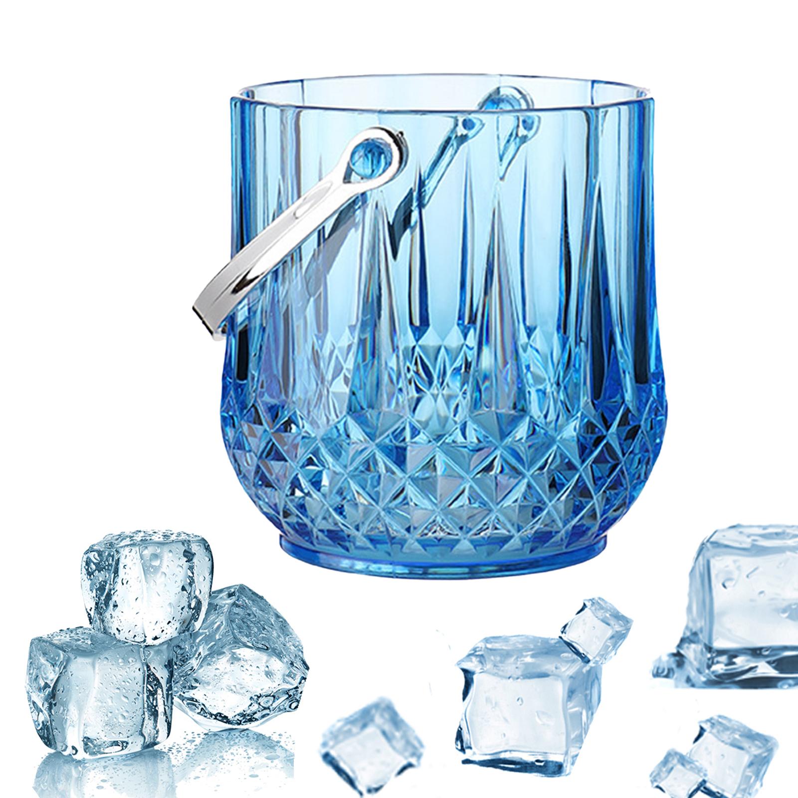 Bac Refroidisseur de Boissons, Bière, pour Pub, Hôtel, Congélateur de Bouteille de Vin, Cocktail, Bar, ix, Champagne, HI, E27: Bleu