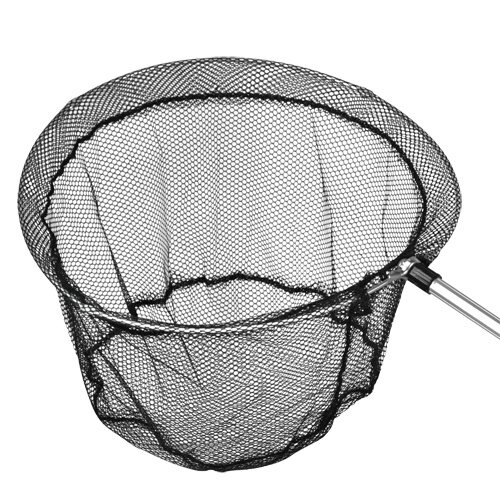 Opvouwbaar visnet met uitschuifbare hengelgreep