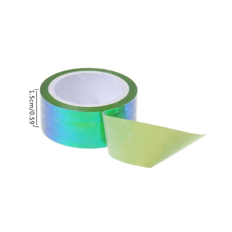 Ginástica rítmica decoração holográfica rg prismático glitter fita aros vara