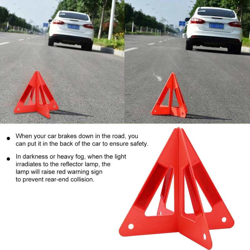 Portable Car Emergency Breakdown Reflective Warning Safety Road Stop Sign