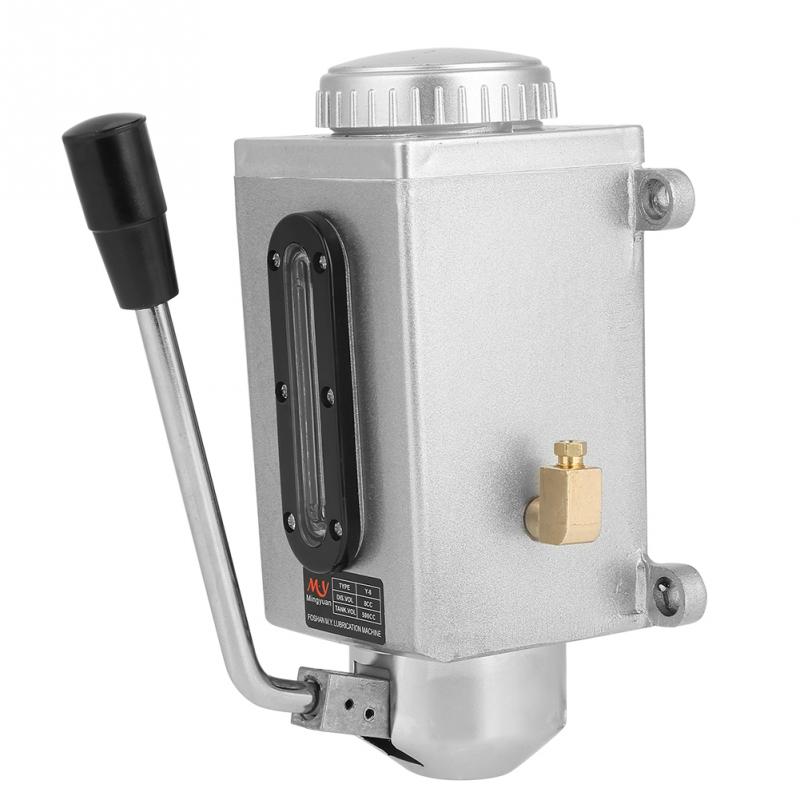 Lubricating Manual Oil Pump Manual Pump Hand 500CC for Oil Machine CNC Punching Machine Oiler