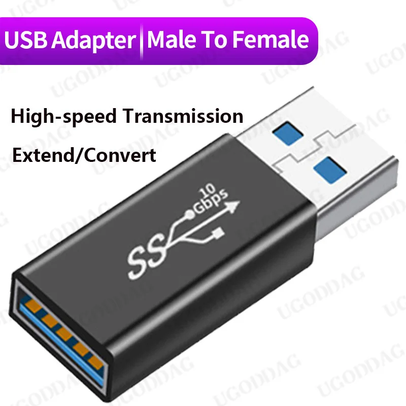 Złącze USB3.0 typu C na USB adapter 5Gbps rodzaj1 męnarty na męnarty żeńnarty Konwerter USB SSD HDD Przedłużacz kabla USB Wtyczka przedłużająca: BIAŁY / 11 m