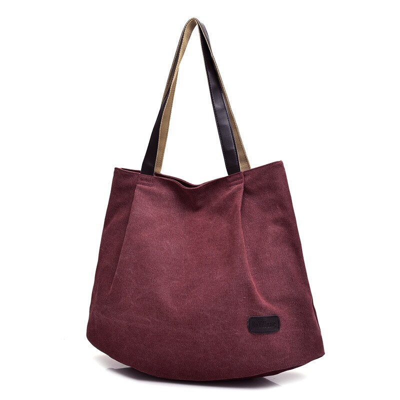 Leinwand Einkaufstasche Frauen Handtasche Schulter Taschen Messenger Tasche Casual Hobos Bolsa Weibliche Feminina Große Kapazität