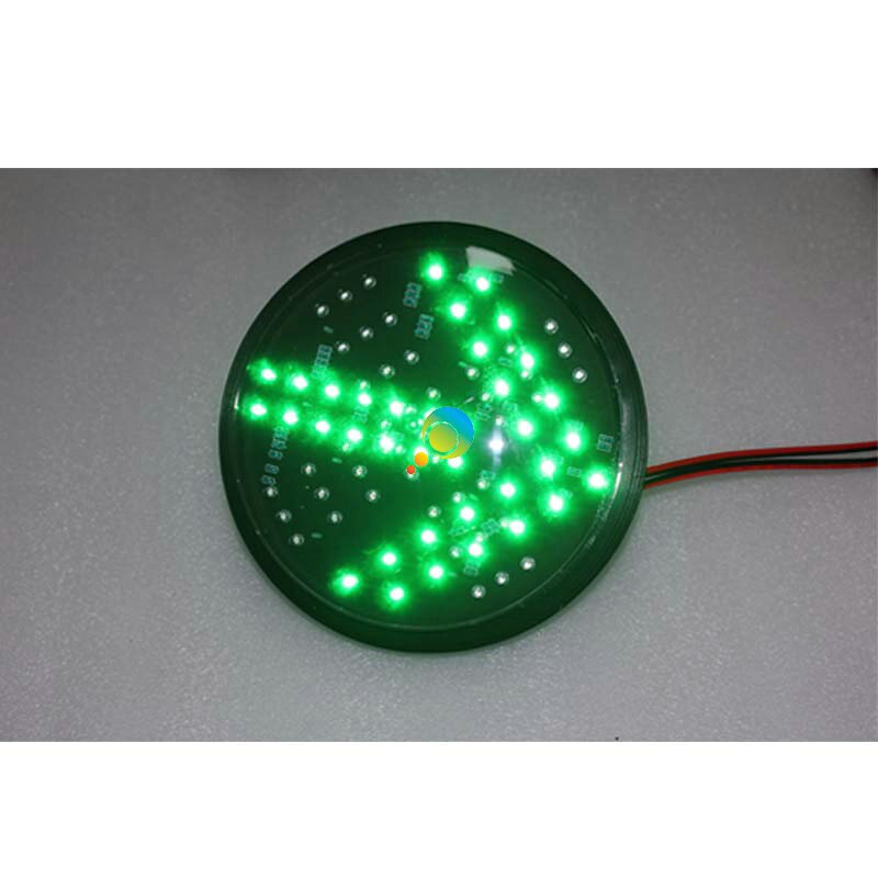 Ac85-265v kpl kotelo punainen risti vihreä nuoli 2 in 1 led-moduuli liikennevalojen vaihto