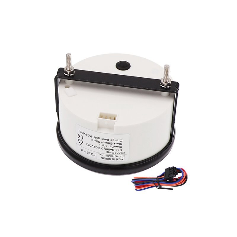 85mm Marine Tachometer Gauge Tach Hour Meter for Car Truck Boat Digital 7000RPM