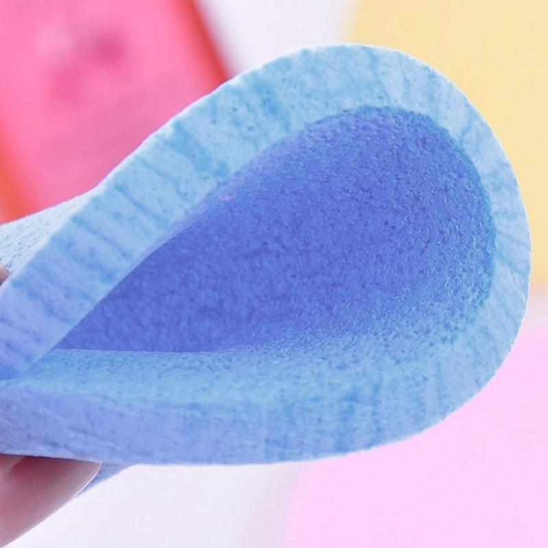 Esponja para cosméticos Konjac Konnyaku Natural, limpieza profunda del rostro, maquillaje en polvo, herramientas de 6 colores